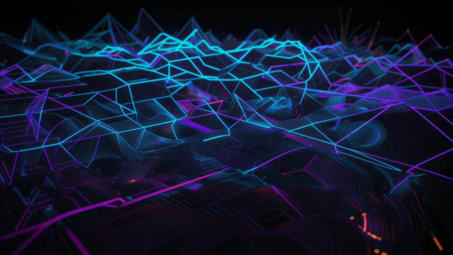 Dynamic Graph Mesh Background